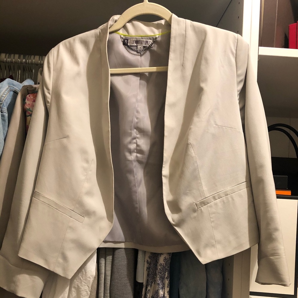 Light gray blazer